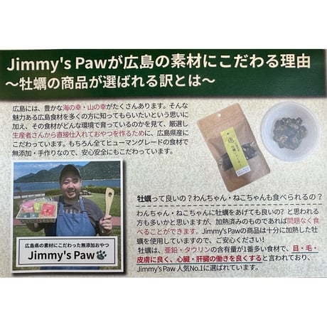 広島県産 牡蠣100%ジャーキー