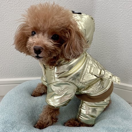 宇宙服ロンパース　ゴールド