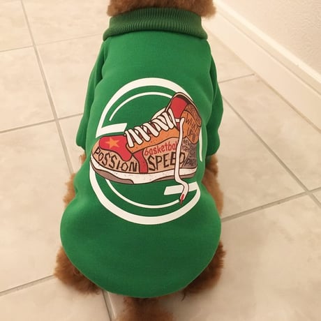 スニーカートレーナー　グリーン