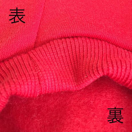 クラウンパーカー　レッド　XS