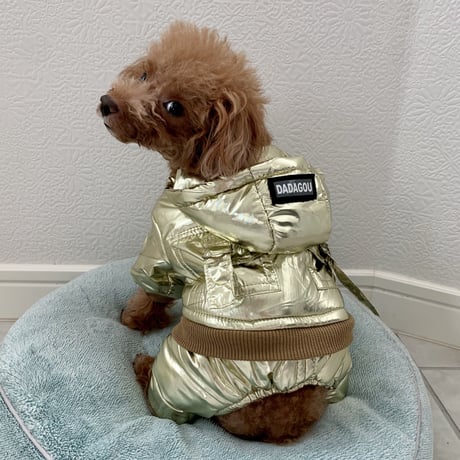 宇宙服ロンパース　ゴールド