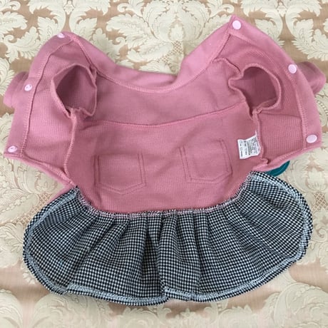 千鳥チュチュコートワンピース  ピンク