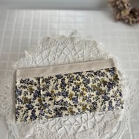 ウエットティッシュケース  リバティ*ムーンモス* パープル