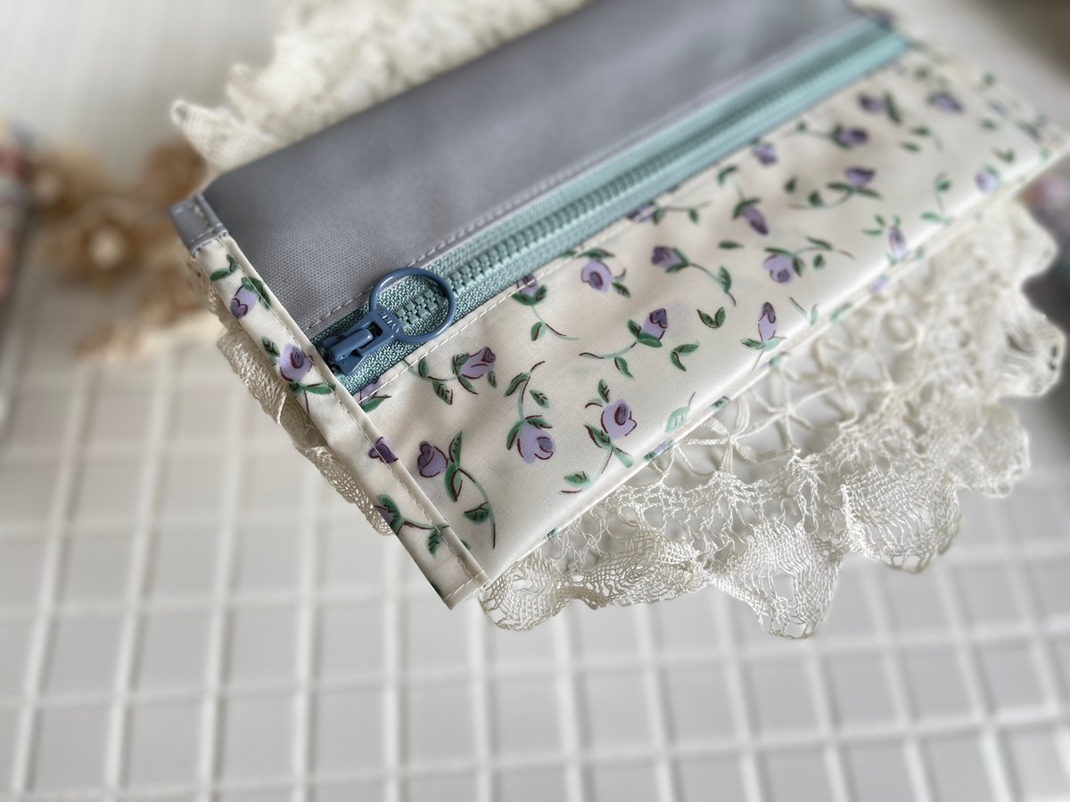 こぶた☆リバティ　カトラリーケースと巾着 既製品 『リバティ・ファブリックス 体操着入れ キューフォー