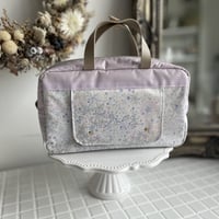おむつポーチ・リバティ*アデラジャ* ミルキーパープル
