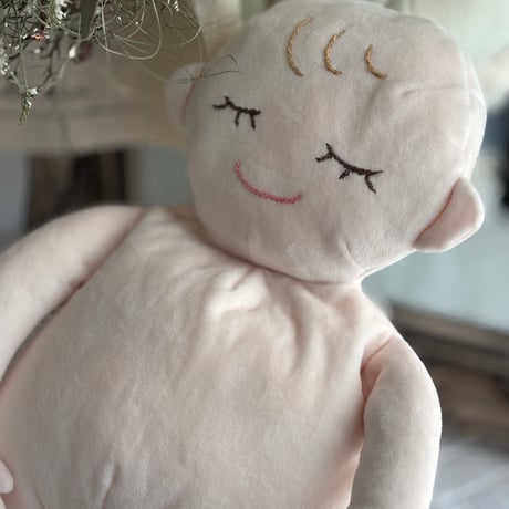 赤ちゃんのぬいぐるみ*受注製作 オーダーから約1ヶ月後発送
