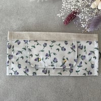 ウエットティッシュケース  リバティ*フローティングフローラ *パープル