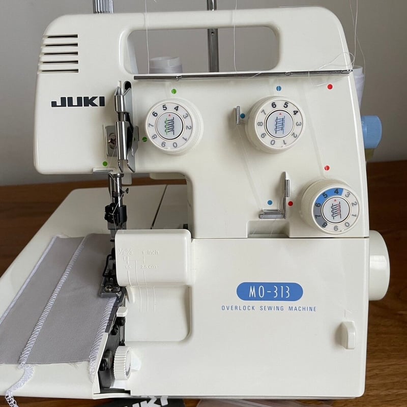 1本針3本糸ロックミシン 中古JUKI M0313 10年使用 美品 整備済み