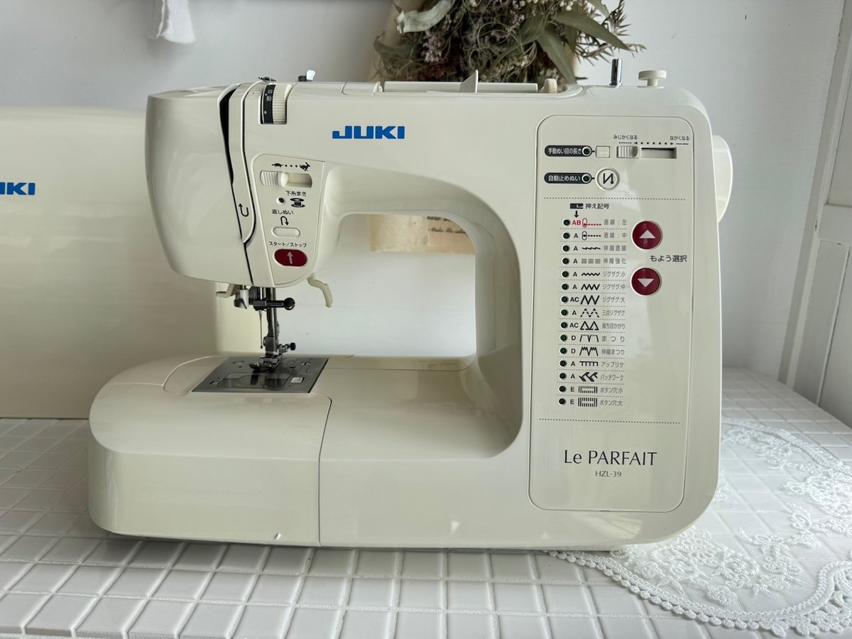 中古家庭用ミシン JUKI HZL-39 美品 | happydrop
