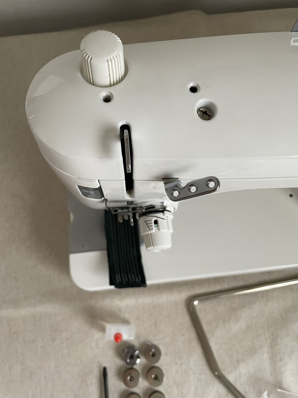 【中古・整備品】JUKI　職業用ミシン　SPUR 98 special 中古ミシン整備済み JUKI 職業用ミシン SPUR98special | happydrop