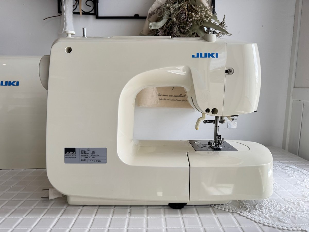中古家庭用ミシン JUKI HZL-39 美品 | happydrop