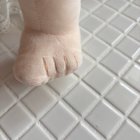 赤ちゃんのぬいぐるみ*受注製作 オーダーから約1ヶ月後発送