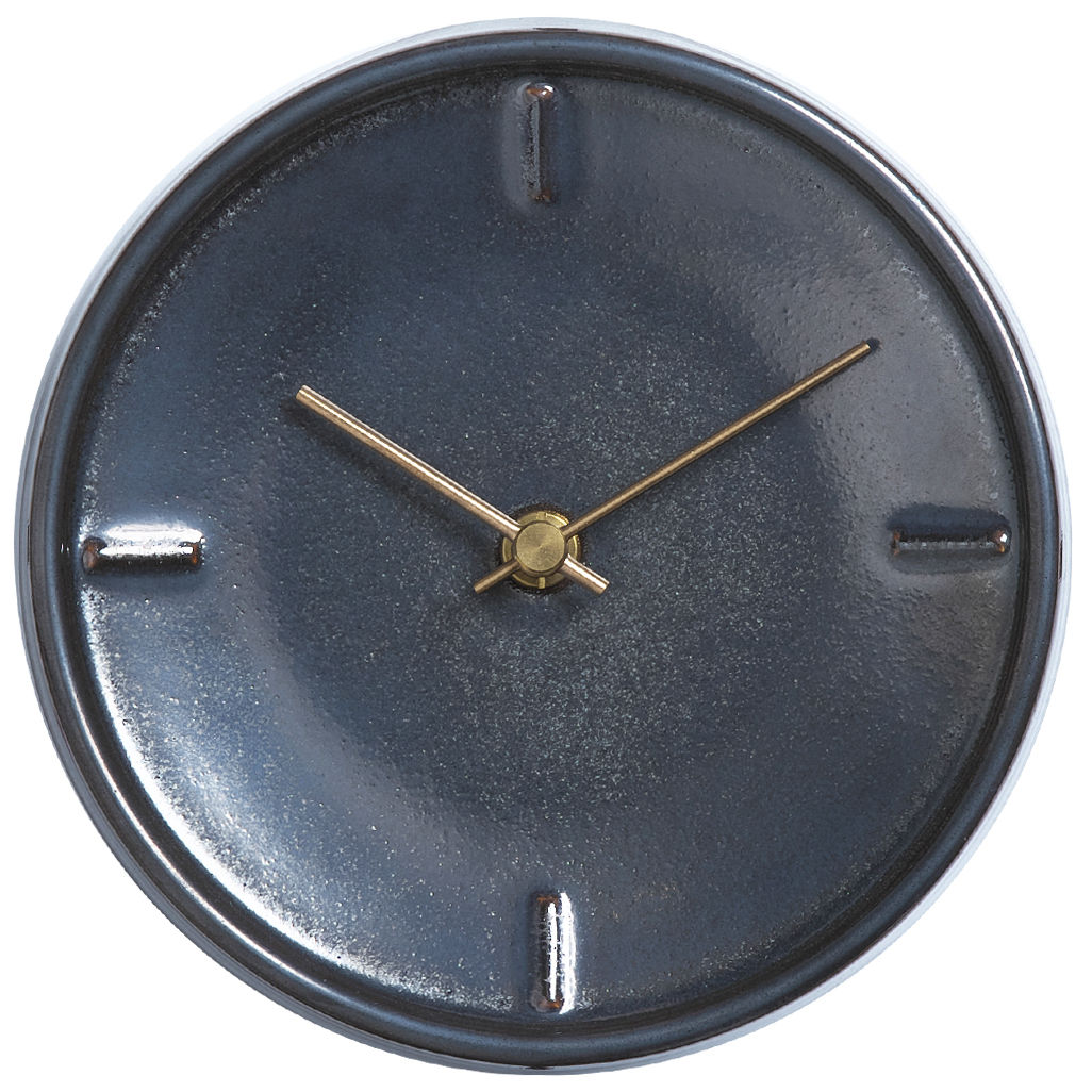 GLAZED CLOCK メタル釉 | 杉浦製陶株式会社