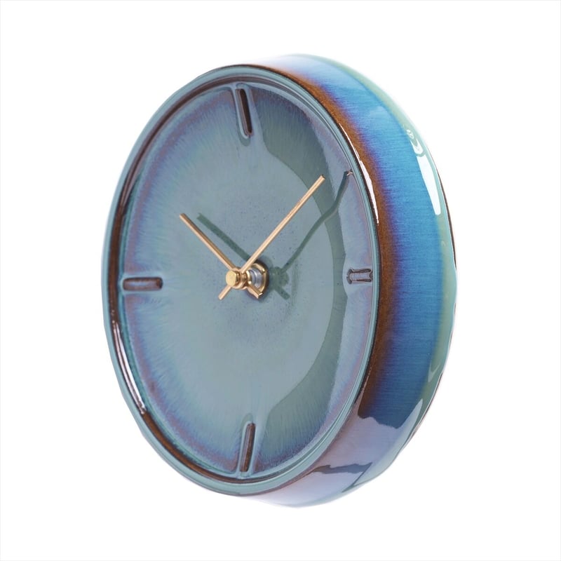GLAZED CLOCK メタル釉 | 杉浦製陶株式会社