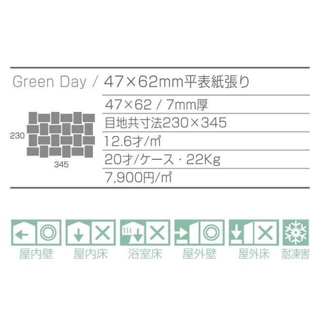 Green Day  GDY-06 (dark gray)