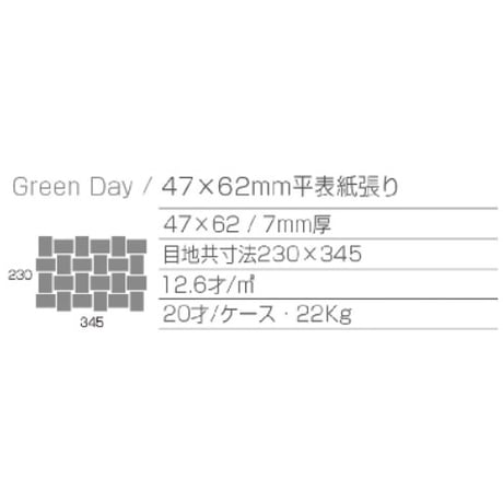 Green Day  GDY-04  (light gray)