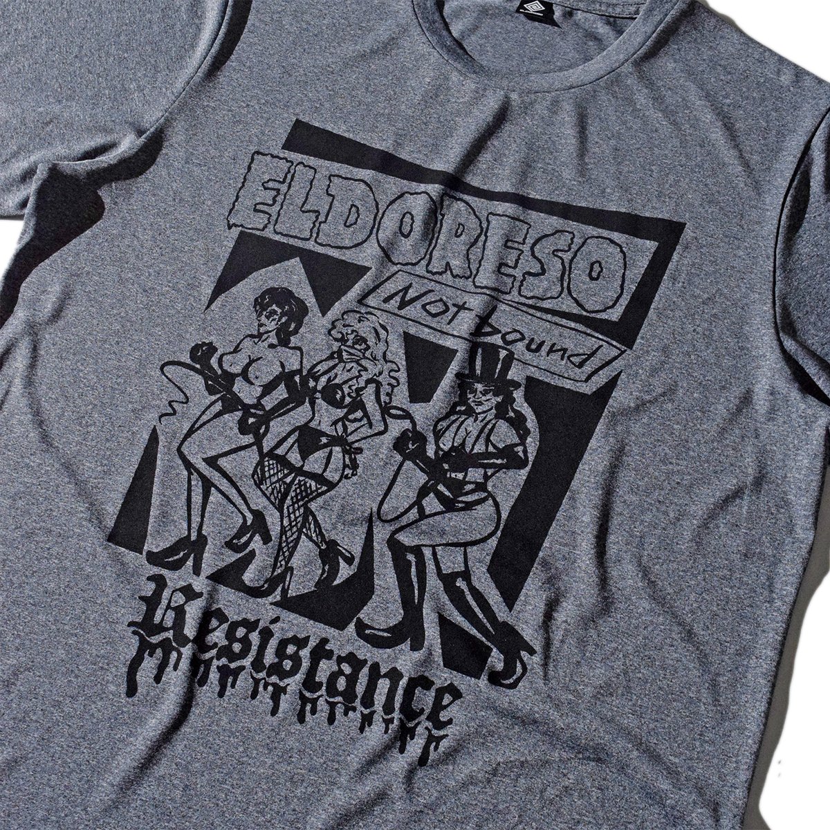 Resistance Tee(Gray) E1018716 | ELDORESO【OFFICI
