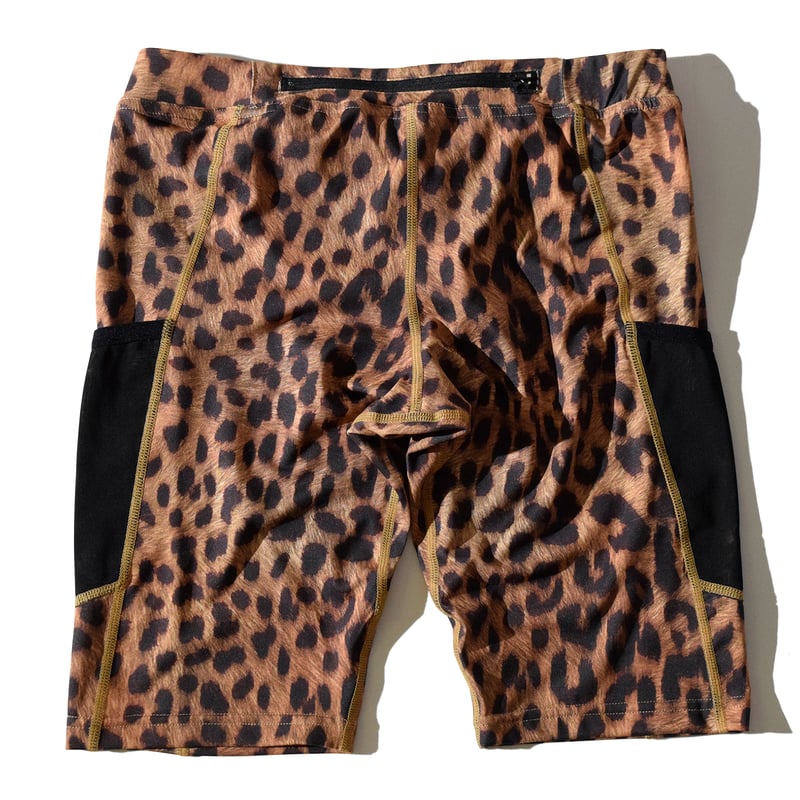 エルドレッソ eldoreso ショートタイツ レオパード ELDORESO