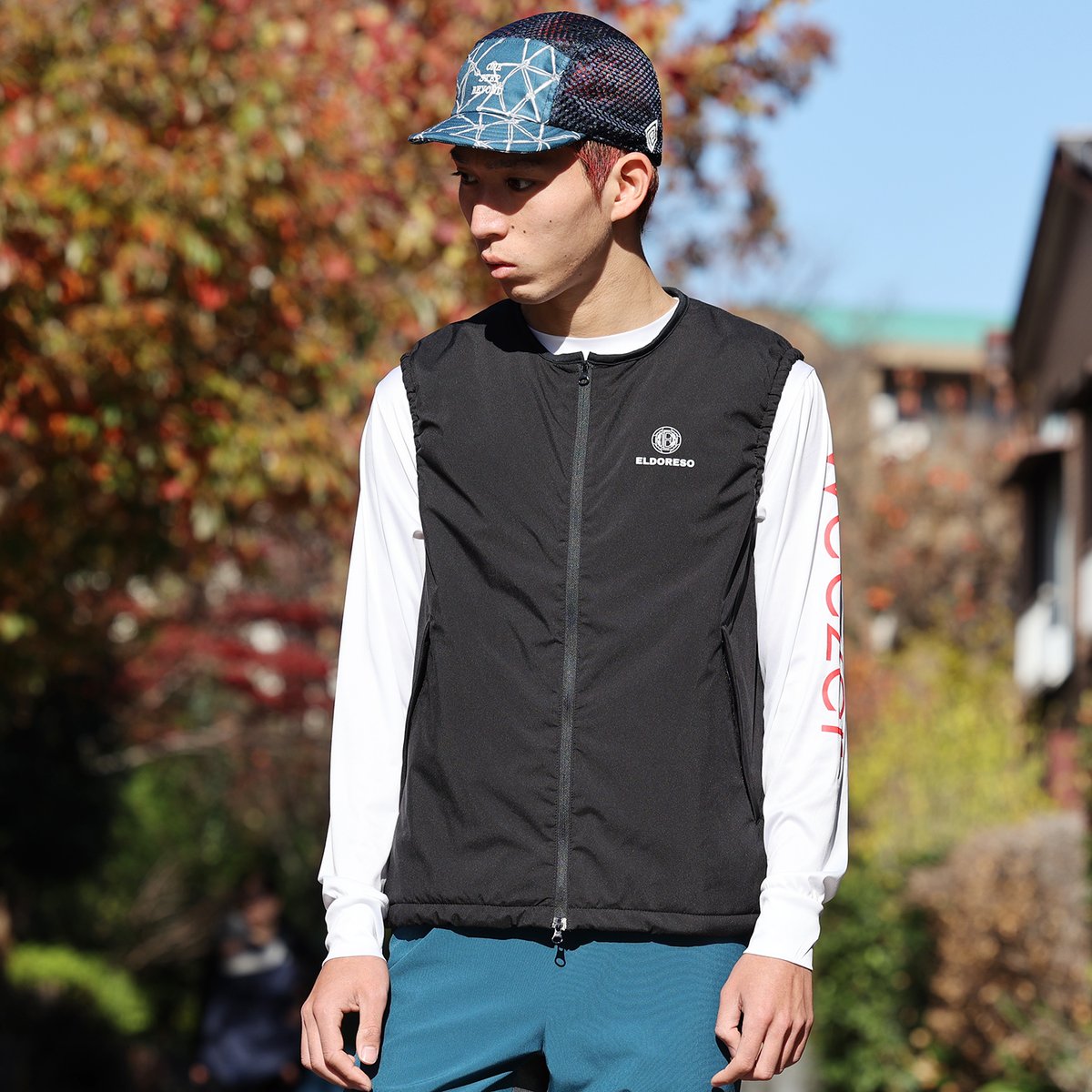 Bekele Vest(Black) E3300423 | ELDORESO【OFFICIAL