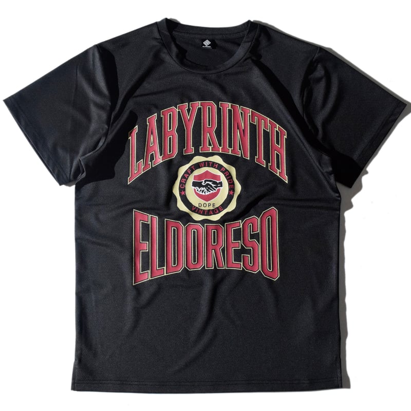 Labyrinth Tee(Black) E1018216 | ELDORESO【OFFICI