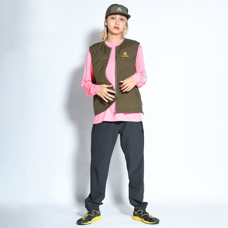 Bekele Vest(Olive) E3300423 | ELDORESO【OFFICIAL