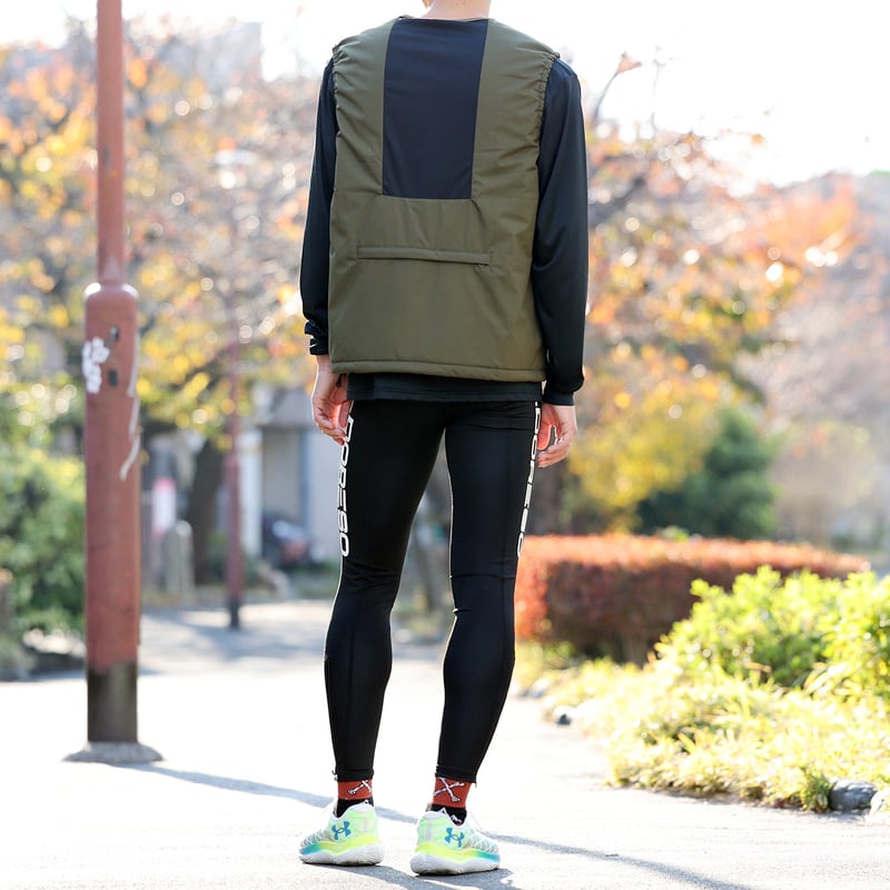 Bekele Vest(Olive) E3300423 | ELDORESO【OFFICIAL
