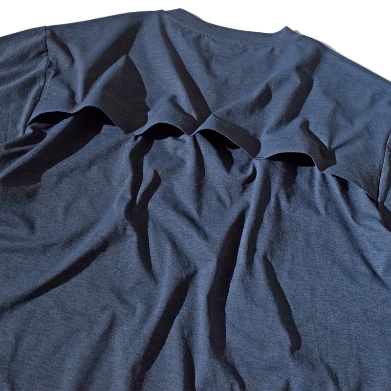 Back Ventilation Big Tee(Gray) E1014615 | ELDOR