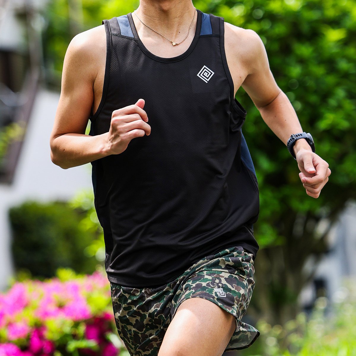 ウォーキング・ランニングウェア ELDORESO Breathing Back Tank (Black) M Radiation Tank(Black) E1225316 | ELDORESO【OFFIC