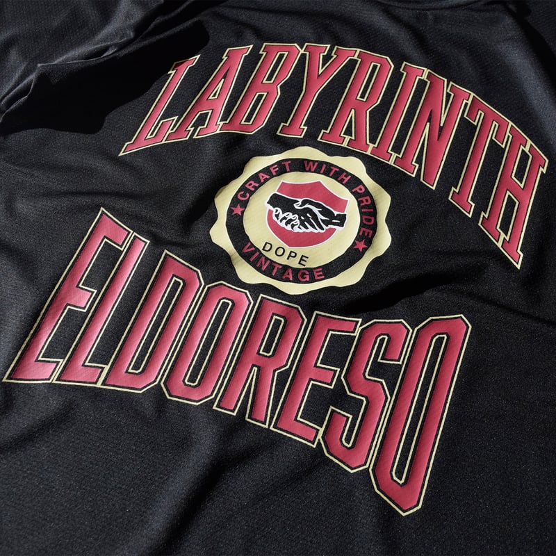 Labyrinth Tee(Black) E1018216 | ELDORESO【OFFICI