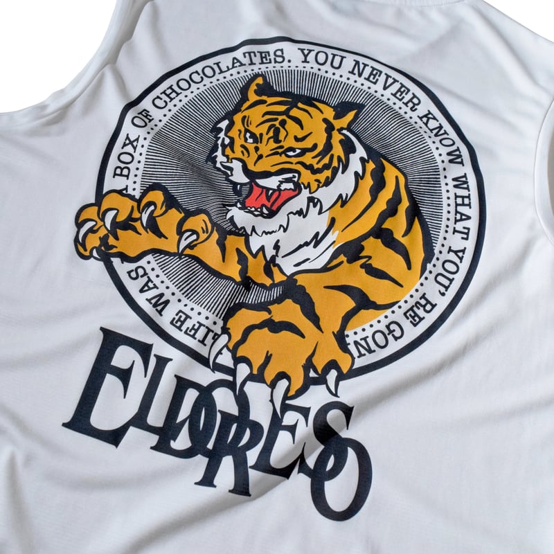 Jump Out Sleeveless(White) E1221825 | ELDORESO【