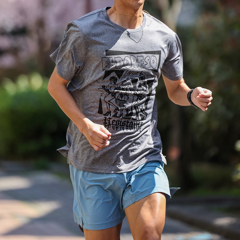 Resistance Tee(Gray) E1018716 | ELDORESO【OFFICI