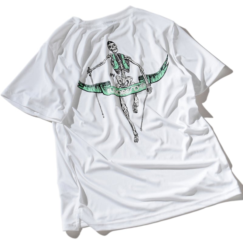 本日限定ステッカー付　ELDORESO エルドレッソ ボーンマン ホワイトXL Boneman Tee(White) E1016325 | ELDORESO【OFFICIAL