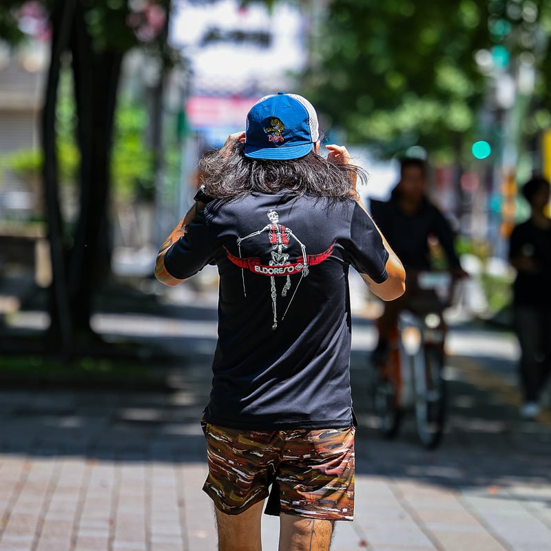 ELDORESO Advent Boneman T 黒 Sサイズ エルドレッソ ELDORESO エルドレッソ Boneman T E1016325 メンズ・レディース