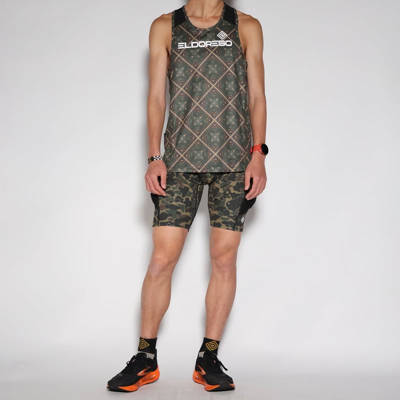 ELDORESO Pietre Tank  サイズ　M ELDORESO / Gebreselassie Tank - トリッパーズ Trippers West