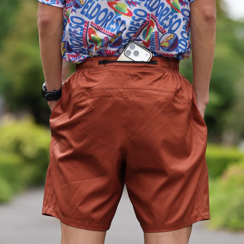 Courtney Running Shorts(Brown) E2112716 | ELDOR