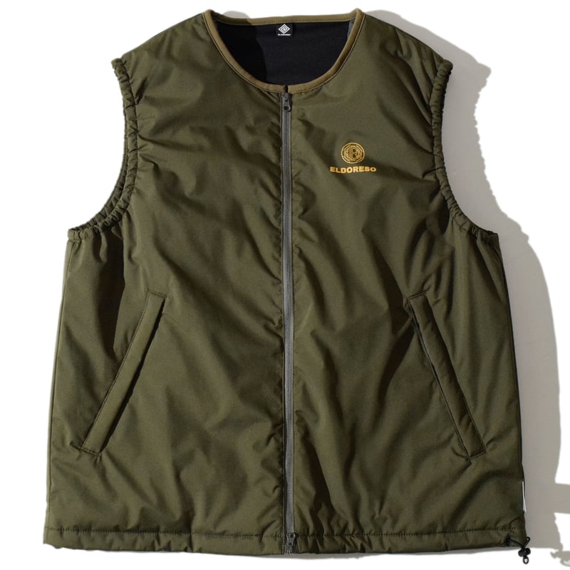 Bekele Vest(Olive) E3300423 | ELDORESO【OFFICIAL
