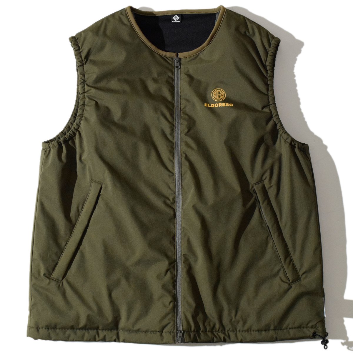 Bekele Vest(Olive) E3300423 | ELDORESO【OFFICIAL