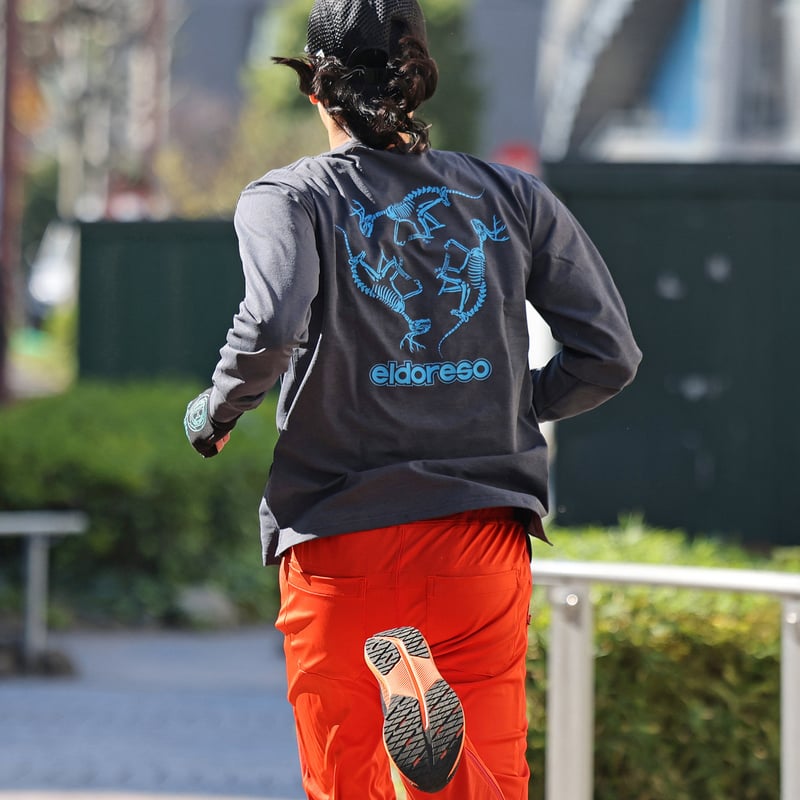 Bone Dinosaur Long T(Charcoal) E1104024 | ELDOR