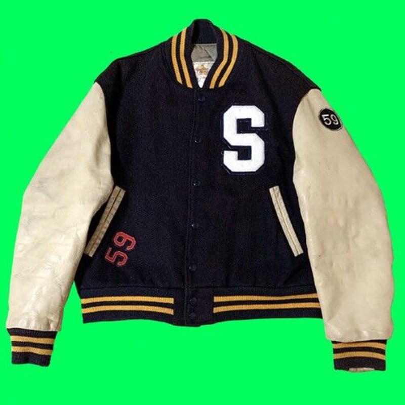 GOLDEN BEAR LETTER AWARD JACKET ゴールデン ベア スタジャン