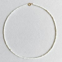 White Shell Beads Necklace