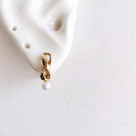 Infinity Pearl  GD /イヤリング