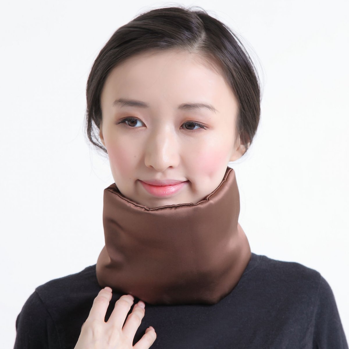 シルクネックウォーマー ピンク | daisyking STORE