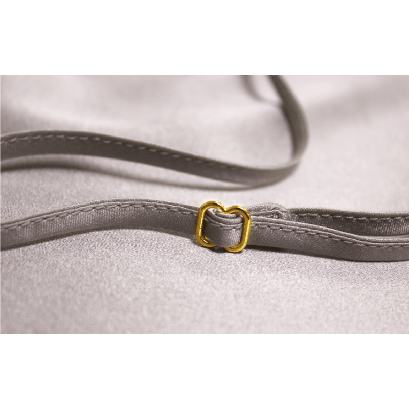 シルクスリップドレス(カップ付き)シルバーグレー | daisyking シルクスリップドレス(カップ付き)シルバーグレー | daisyking