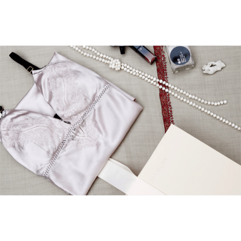 シルクスリップドレス(カップ付き)シルバーグレー | daisyking シルクスリップドレス(カップ付き)シルバーグレー | daisyking