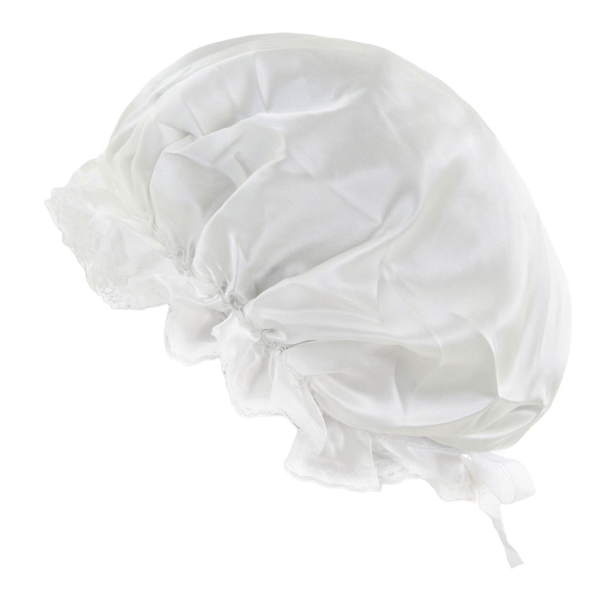 THE ROW シルクキャップ Mサイズ ホワイト THE ROW シルクキャップ Mサイズ ホワイト THE ROW シルクキャップ M