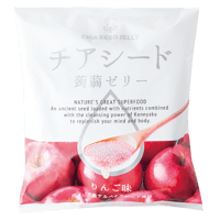 チアシード蒟蒻ゼリー　りんご味 (1袋)
