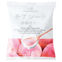 チアシード蒟蒻ゼリー　もも味 (1袋)