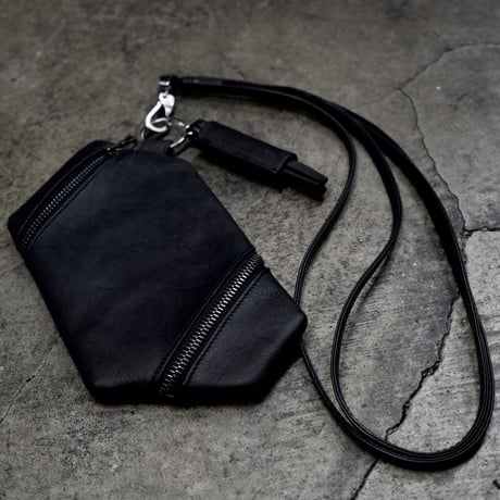TWIST ZIP  NECK POUCH