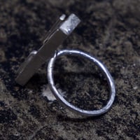U SHAPED PIN RING SQUARE