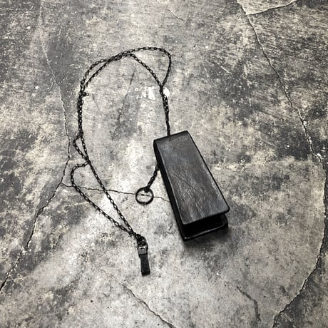 TRAPEZOIDAL KEY CASE NECKLACE